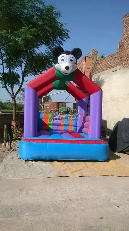 9x11 Ft Mickey Mouse Jumping Bouncy – Peaked Red Roof (JB091111001A)